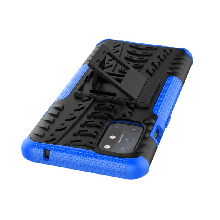 For OnePlus 8T Tire Texture Shockproof TPU+PC Protective Case with Holder