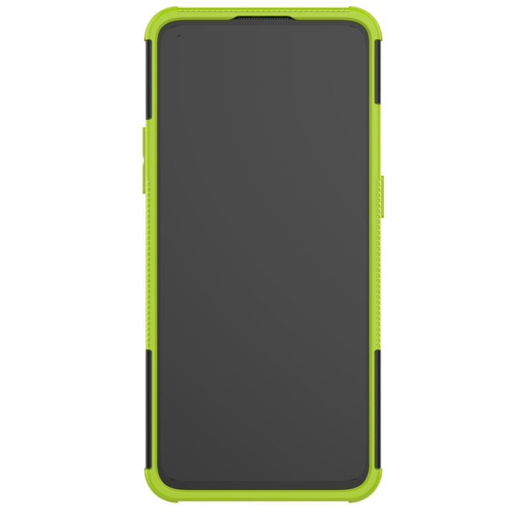 For OnePlus 8T Tire Texture Shockproof TPU+PC Protective Case with Holder