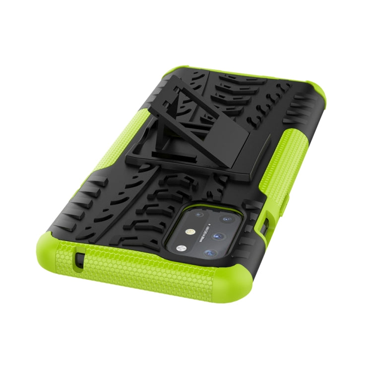 For OnePlus 8T Tire Texture Shockproof TPU+PC Protective Case with Holder
