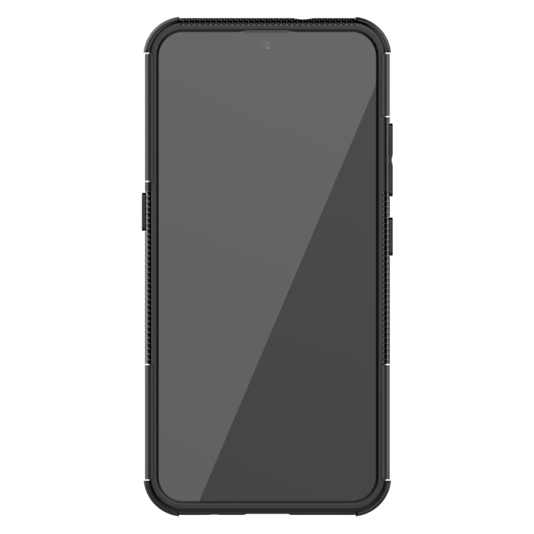 For LG K22 Tire Texture Shockproof TPU+PC Protective Case with Holder