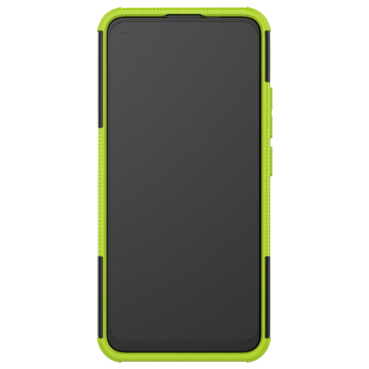 For vivo Y50 Tire Texture Shockproof TPU+PC Protective Case with Holder