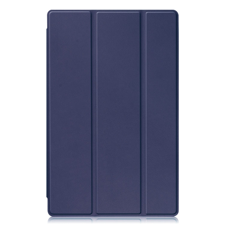 For Lenovo Tab M10 HD 2nd Gen TB-X306 Caster Pattern Horizontal Flip Tablet PC Protective Leather Case with Tri-fold Bracket & Sleep Function