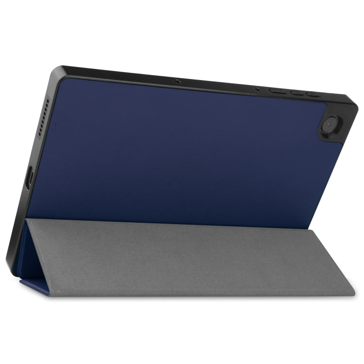 For Lenovo Tab M10 HD 2nd Gen TB-X306 Caster Pattern Horizontal Flip Tablet PC Protective Leather Case with Tri-fold Bracket & Sleep Function