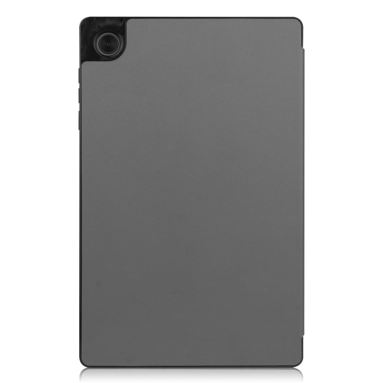 For Lenovo Tab M10 HD 2nd Gen TB-X306 Caster Pattern Horizontal Flip Tablet PC Protective Leather Case with Tri-fold Bracket & Sleep Function