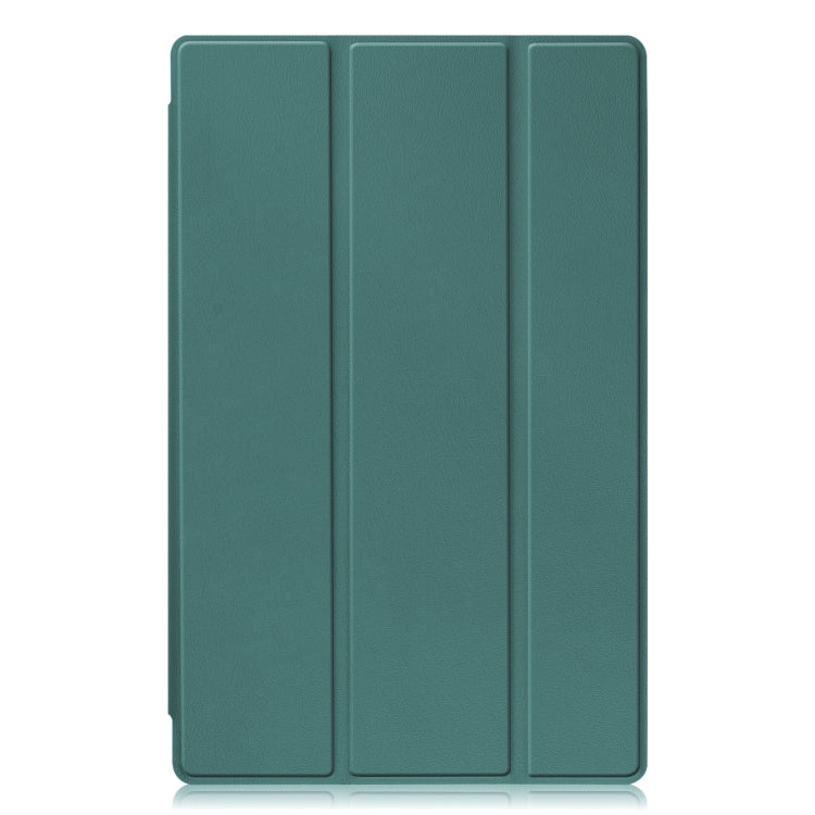 For Lenovo Tab M10 HD 2nd Gen TB-X306 Caster Pattern Horizontal Flip Tablet PC Protective Leather Case with Tri-fold Bracket & Sleep Function