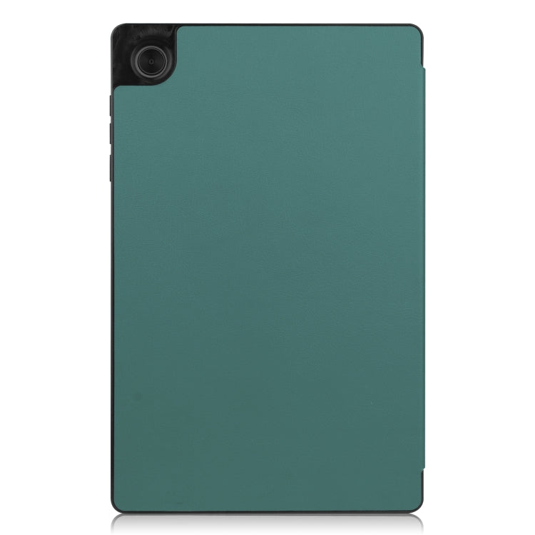 For Lenovo Tab M10 HD 2nd Gen TB-X306 Caster Pattern Horizontal Flip Tablet PC Protective Leather Case with Tri-fold Bracket & Sleep Function