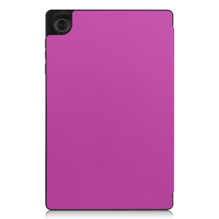 For Lenovo Tab M10 HD 2nd Gen TB-X306 Caster Pattern Horizontal Flip Tablet PC Protective Leather Case with Tri-fold Bracket & Sleep Function