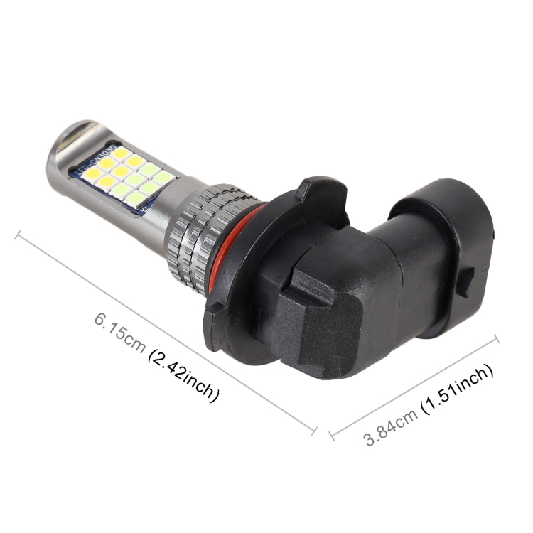 9005 2 PCS DC12-24V / 8.6W Car Double Colors Fog Lights with 24LEDs SMD-3030 & Constant Current, Bag Packaging