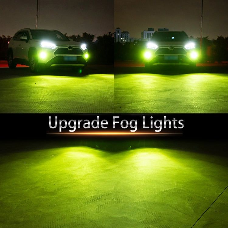 9005 2 PCS DC12-24V / 8.6W Car Fog Lights with 24LEDs SMD-3030 & Constant Current, Bag Packagin