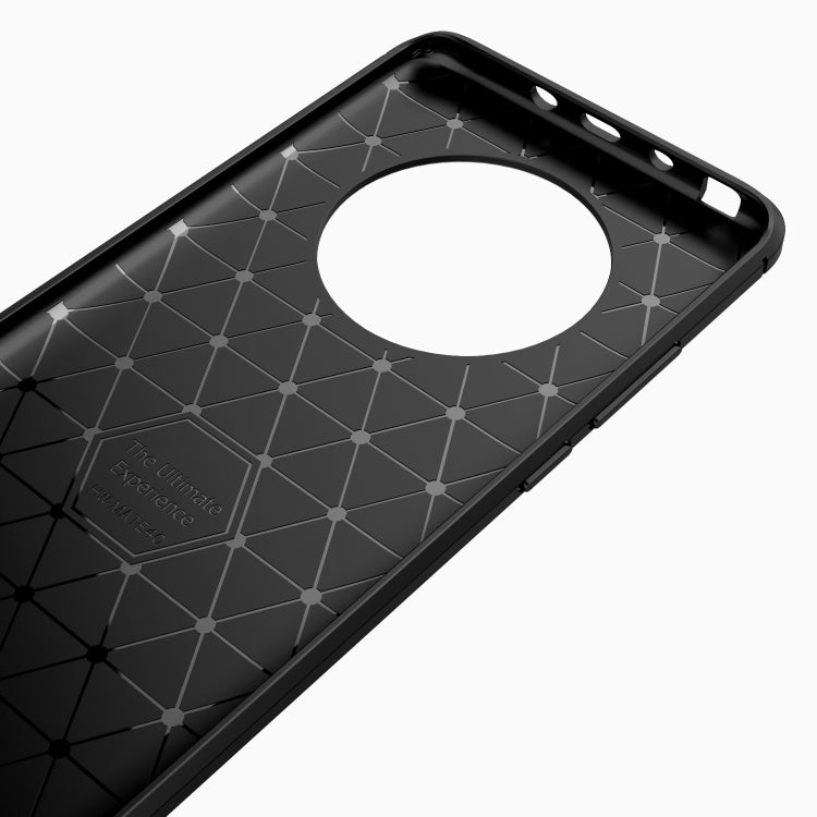 For Huawei Mate 40 Brushed Texture Carbon Fiber TPU Case