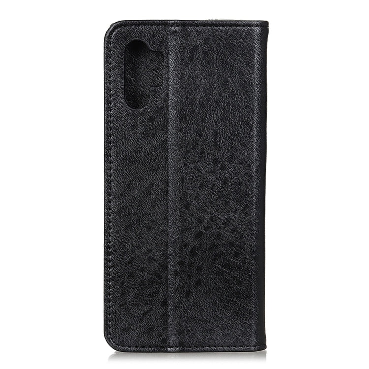For OPPO Realme XT Magnetic Retro Crazy Horse Texture Horizontal Flip Leather Case with Holder & Card Slots & Wallet