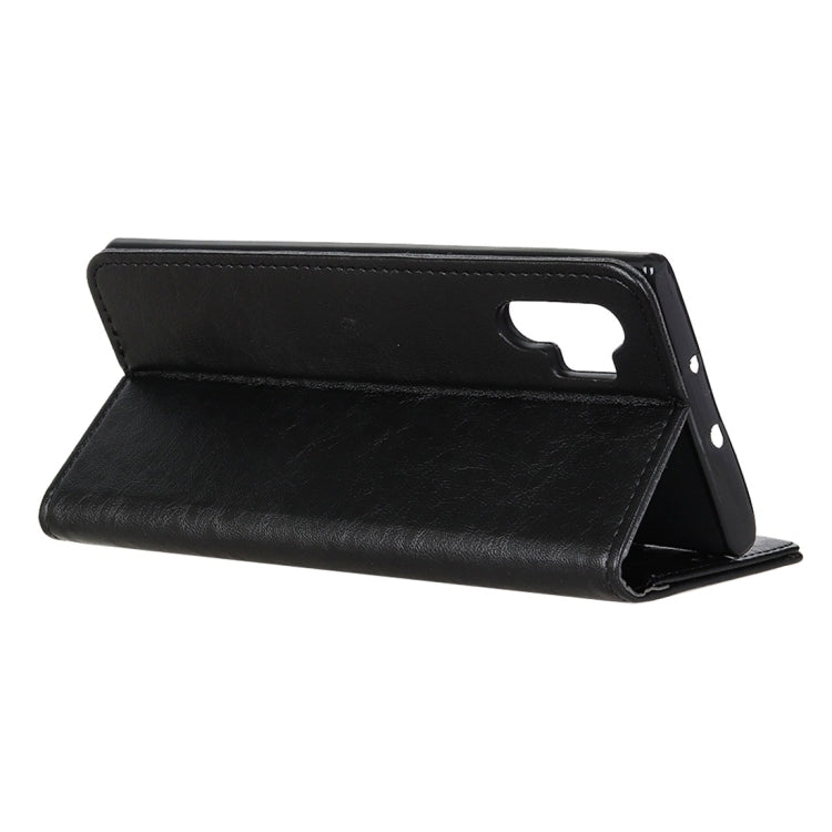 For OPPO Realme XT Magnetic Retro Crazy Horse Texture Horizontal Flip Leather Case with Holder & Card Slots & Wallet