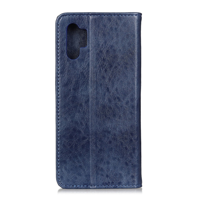 For OPPO Realme XT Magnetic Retro Crazy Horse Texture Horizontal Flip Leather Case with Holder & Card Slots & Wallet
