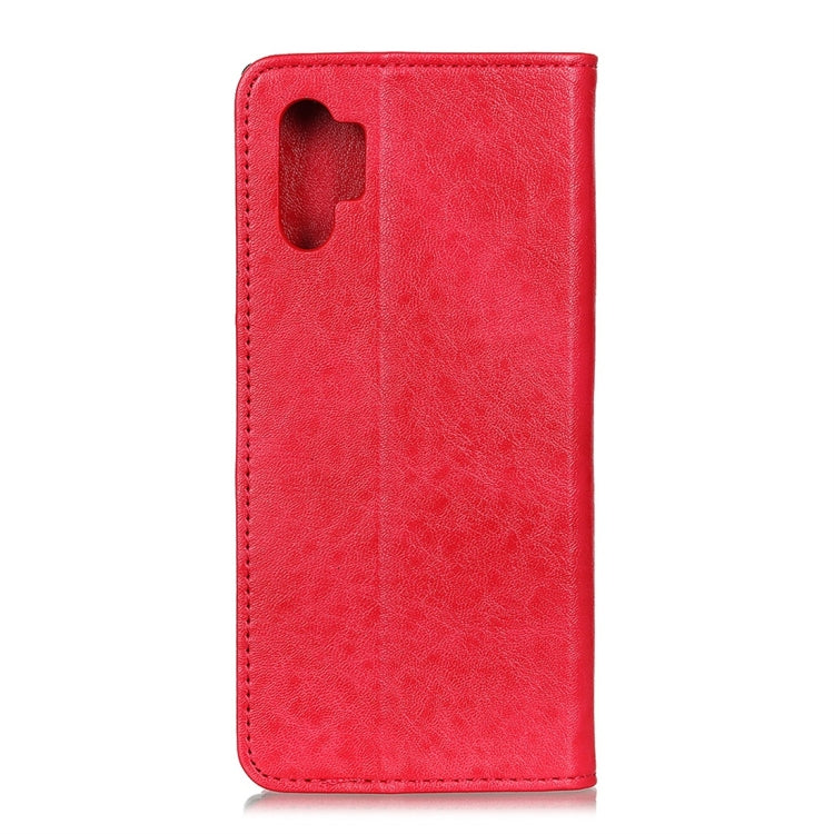 For OPPO Realme XT Magnetic Retro Crazy Horse Texture Horizontal Flip Leather Case with Holder & Card Slots & Wallet