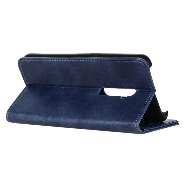 For OPPO Reno2 / Reno 5G Magnetic Retro Crazy Horse Texture Horizontal Flip Leather Case with Holder & Card Slots & Wallet