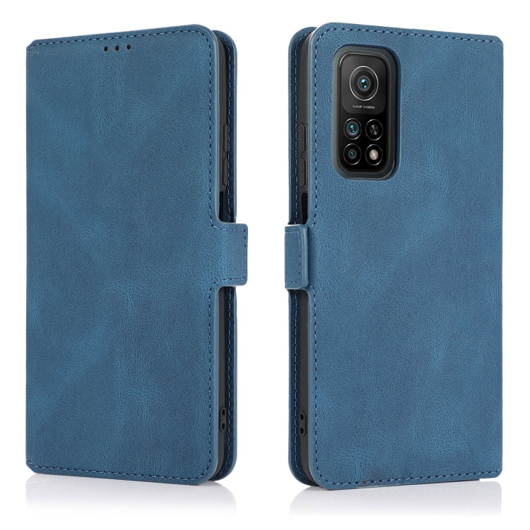 For Xiaomi Mi 10T 5G Retro Magnetic Closing Clasp Horizontal Flip Leather Case with Holder & Card Slots & Photo Frame & Wallet