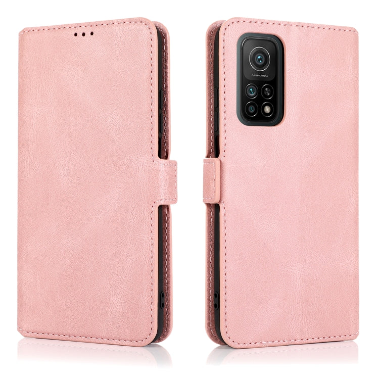 For Xiaomi Mi 10T 5G Retro Magnetic Closing Clasp Horizontal Flip Leather Case with Holder & Card Slots & Photo Frame & Wallet