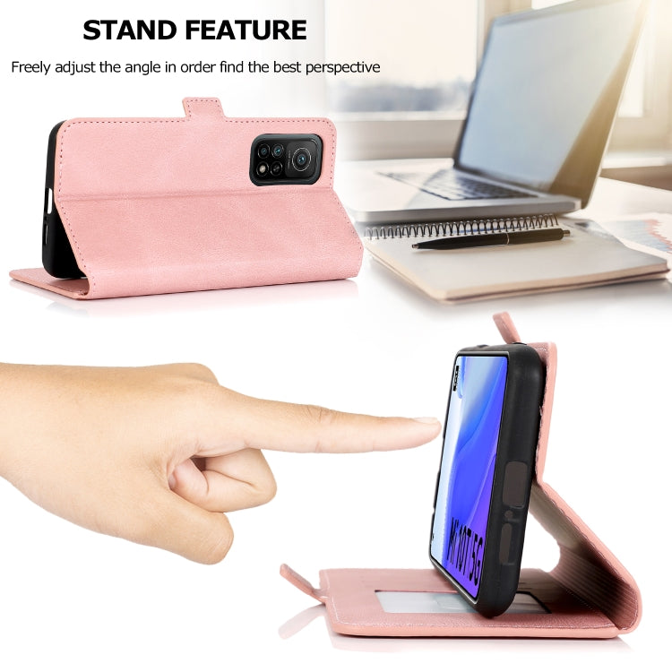 For Xiaomi Mi 10T 5G Retro Magnetic Closing Clasp Horizontal Flip Leather Case with Holder & Card Slots & Photo Frame & Wallet