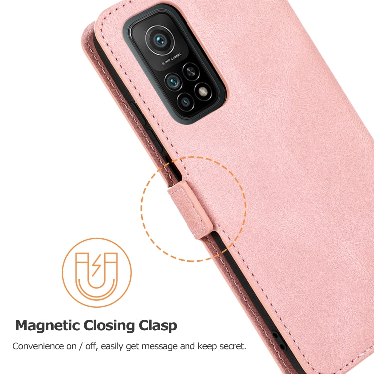 For Xiaomi Mi 10T 5G Retro Magnetic Closing Clasp Horizontal Flip Leather Case with Holder & Card Slots & Photo Frame & Wallet