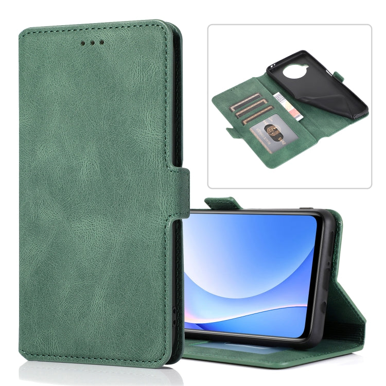 For Xiaomi Mi 10T Lite 5G Retro Magnetic Closing Clasp Horizontal Flip Leather Case with Holder & Card Slots & Photo Frame & Wallet