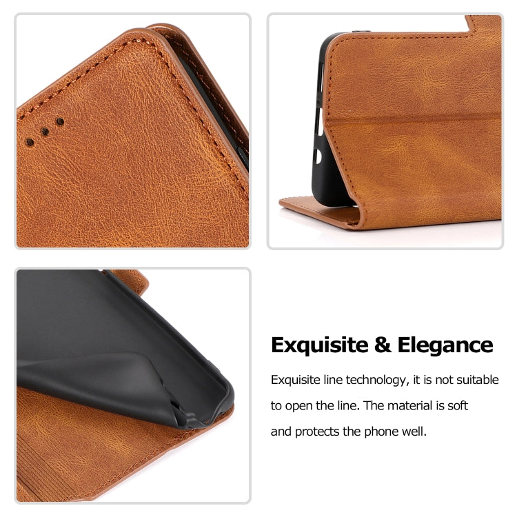 For Xiaomi Mi 10T Lite 5G Retro Magnetic Closing Clasp Horizontal Flip Leather Case with Holder & Card Slots & Photo Frame & Wallet