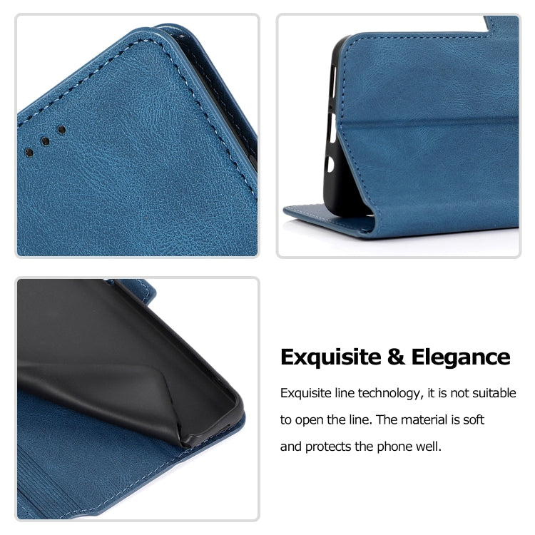 For Xiaomi Mi 10T Lite 5G Retro Magnetic Closing Clasp Horizontal Flip Leather Case with Holder & Card Slots & Photo Frame & Wallet