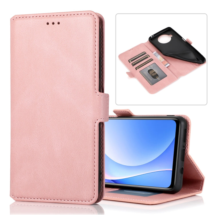 For Xiaomi Mi 10T Lite 5G Retro Magnetic Closing Clasp Horizontal Flip Leather Case with Holder & Card Slots & Photo Frame & Wallet