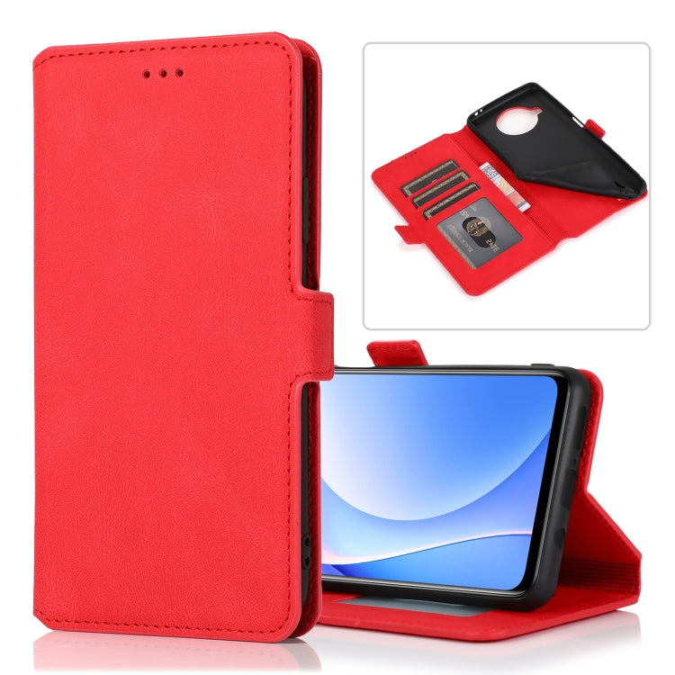 For Xiaomi Mi 10T Lite 5G Retro Magnetic Closing Clasp Horizontal Flip Leather Case with Holder & Card Slots & Photo Frame & Wallet