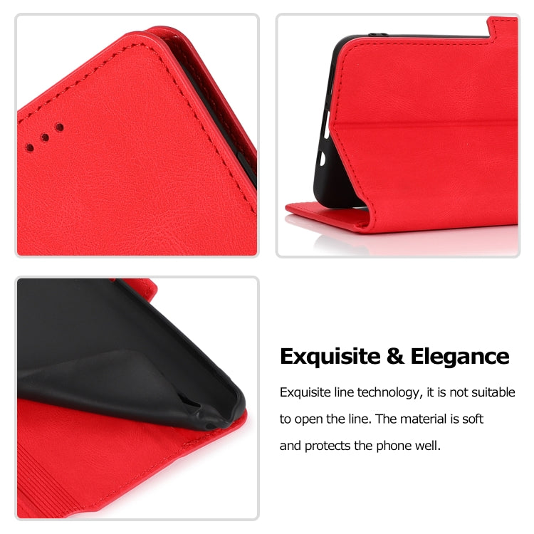 For Xiaomi Mi 10T Lite 5G Retro Magnetic Closing Clasp Horizontal Flip Leather Case with Holder & Card Slots & Photo Frame & Wallet