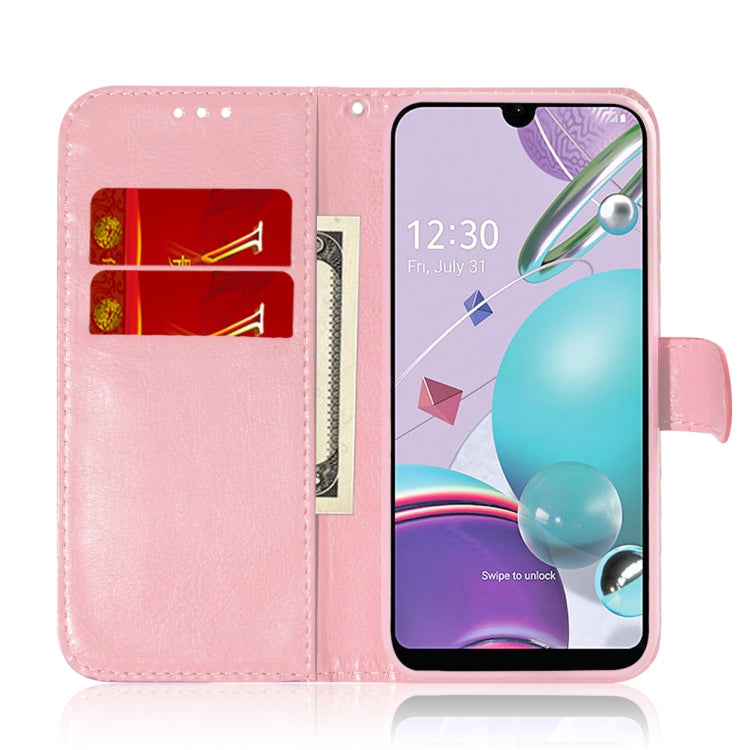 For LG K31 / Aristo 5 Solid Color Colorful Magnetic Buckle Horizontal Flip PU Leather Case with Holder & Card Slots & Wallet & Lanyard