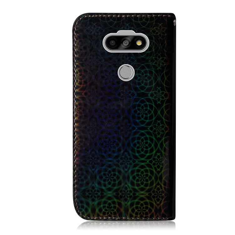 For LG K31 / Aristo 5 Solid Color Colorful Magnetic Buckle Horizontal Flip PU Leather Case with Holder & Card Slots & Wallet & Lanyard