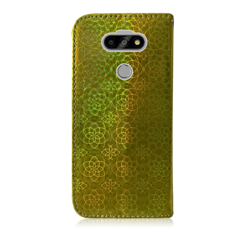 For LG K31 / Aristo 5 Solid Color Colorful Magnetic Buckle Horizontal Flip PU Leather Case with Holder & Card Slots & Wallet & Lanyard