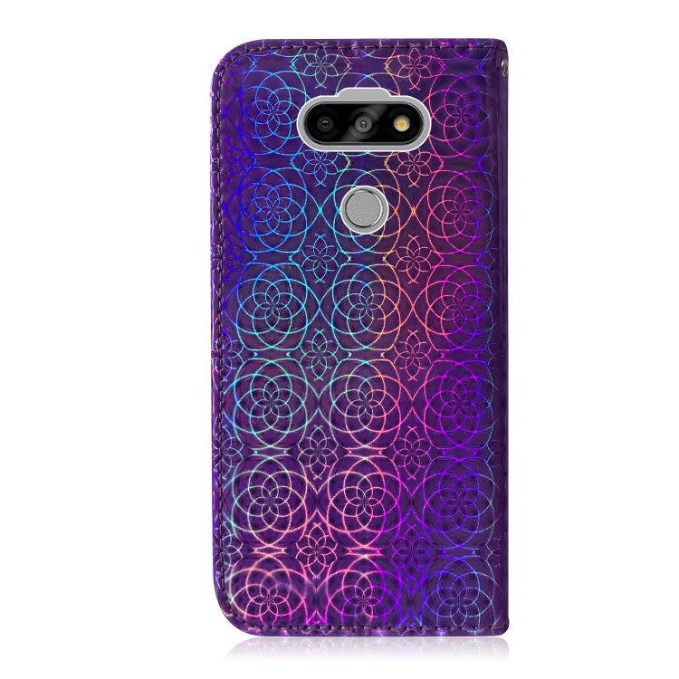 For LG K31 / Aristo 5 Solid Color Colorful Magnetic Buckle Horizontal Flip PU Leather Case with Holder & Card Slots & Wallet & Lanyard