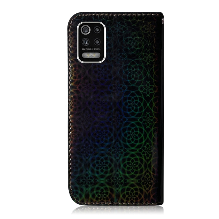 For LG K62 / K52 / Q52 Solid Color Colorful Magnetic Buckle Horizontal Flip PU Leather Case with Holder & Card Slots & Wallet & Lanyard