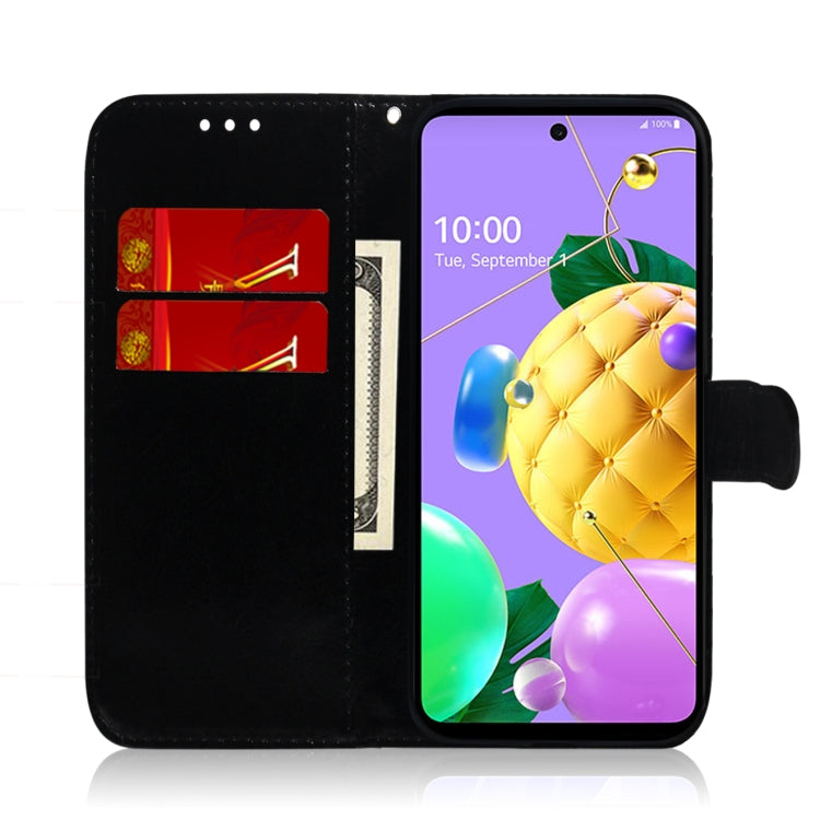For LG K62 / K52 / Q52 Solid Color Colorful Magnetic Buckle Horizontal Flip PU Leather Case with Holder & Card Slots & Wallet & Lanyard