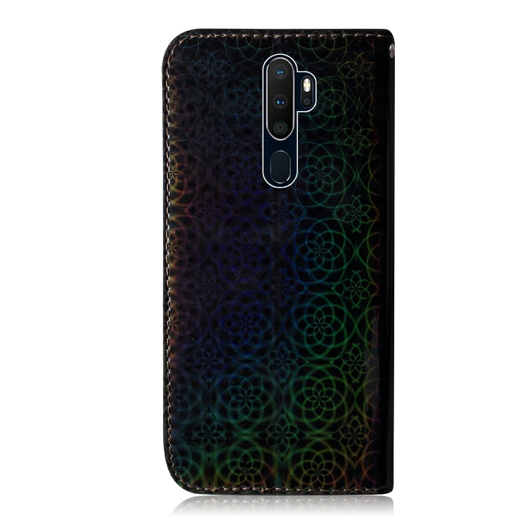 For OPPO A9 2020 / A5 2020 / A11 Solid Color Colorful Magnetic Buckle Horizontal Flip PU Leather Case with Holder & Card Slots & Wallet & Lanyard
