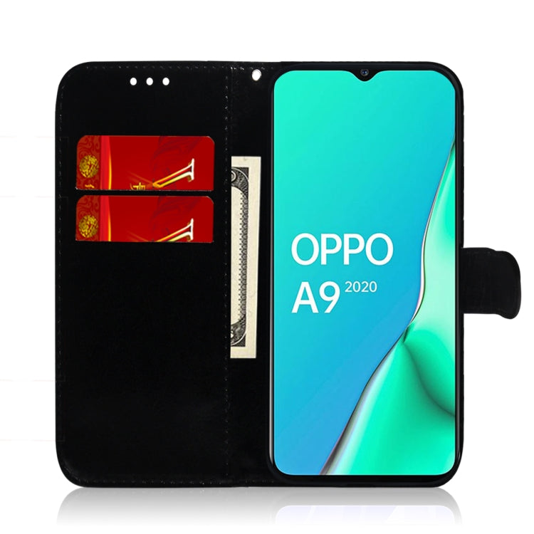 For OPPO A9 2020 / A5 2020 / A11 Solid Color Colorful Magnetic Buckle Horizontal Flip PU Leather Case with Holder & Card Slots & Wallet & Lanyard