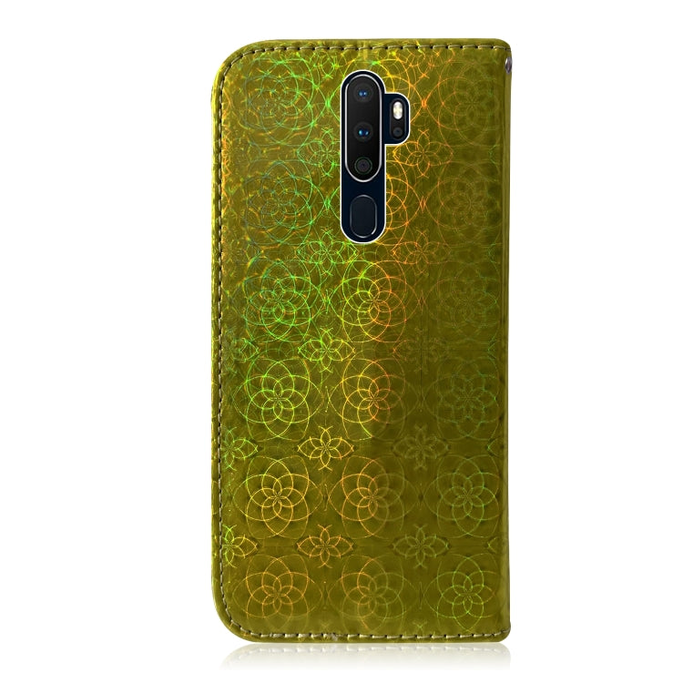 For OPPO A9 2020 / A5 2020 / A11 Solid Color Colorful Magnetic Buckle Horizontal Flip PU Leather Case with Holder & Card Slots & Wallet & Lanyard