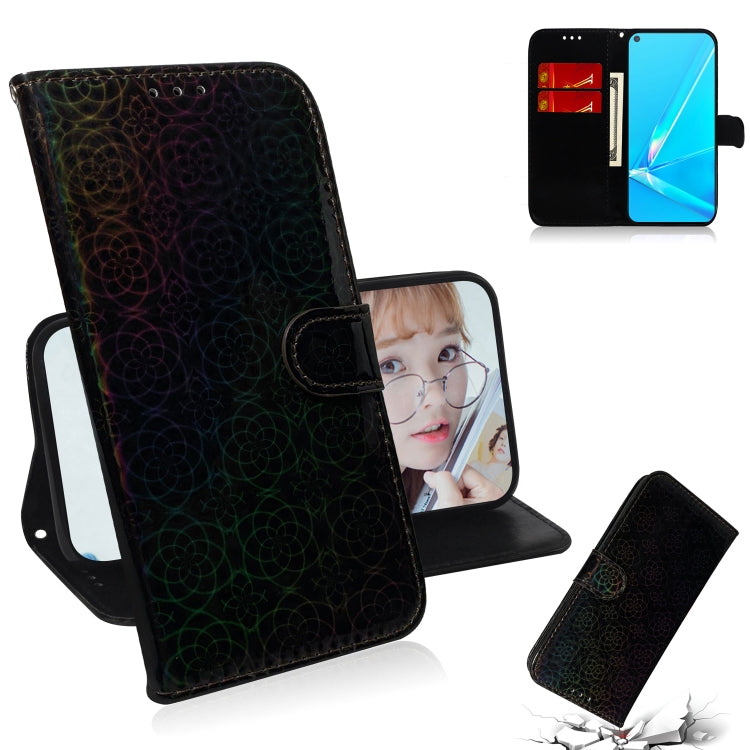 For OPPO A52 / A72 / A92 Solid Color Colorful Magnetic Buckle Horizontal Flip PU Leather Case with Holder & Card Slots & Wallet & Lanyard