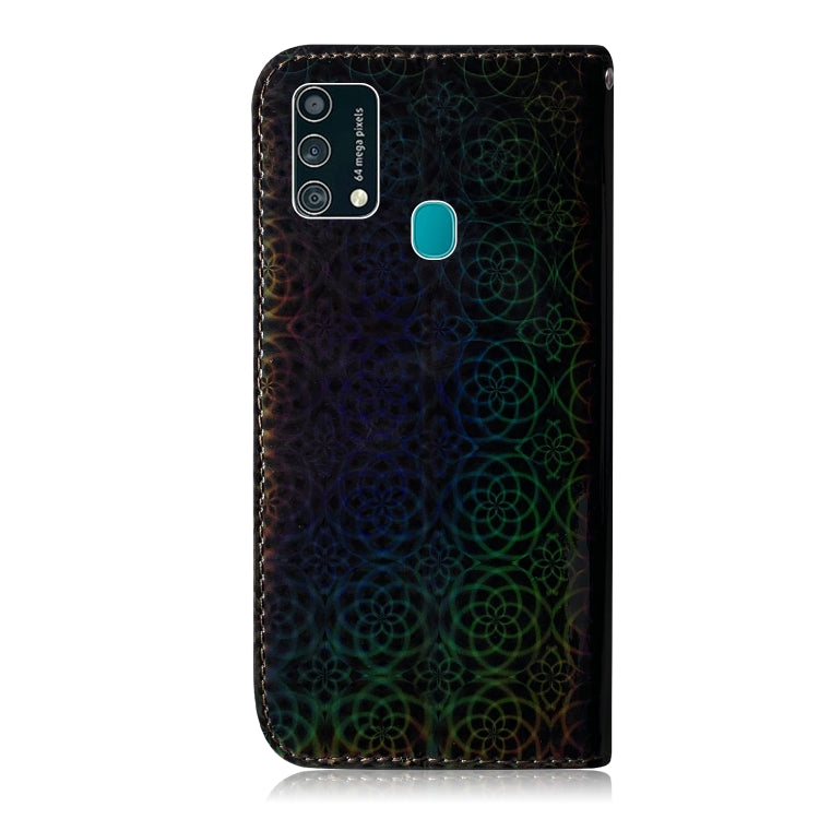 For Samsung Galaxy F41 Solid Color Colorful Magnetic Buckle Horizontal Flip PU Leather Case with Holder & Card Slots & Wallet & Lanyard