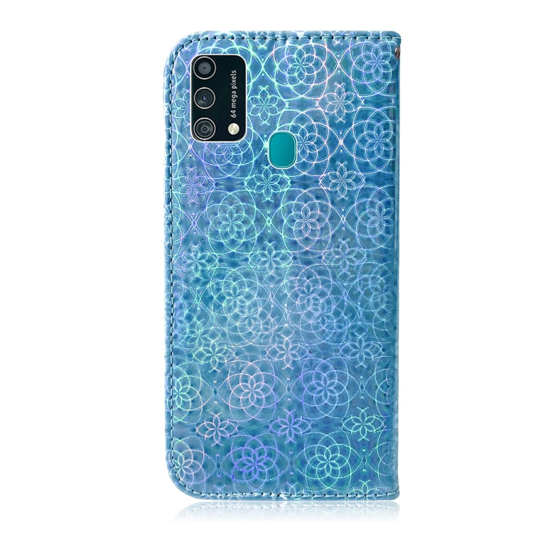 For Samsung Galaxy F41 Solid Color Colorful Magnetic Buckle Horizontal Flip PU Leather Case with Holder & Card Slots & Wallet & Lanyard