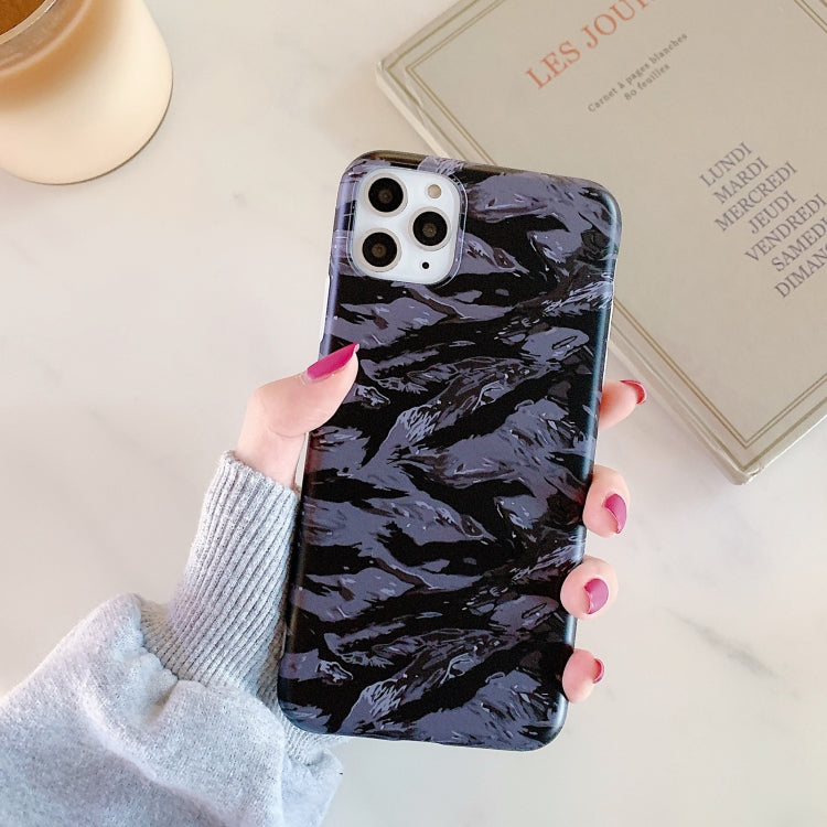 For iPhone 11 Pro Max Shockproof IMD Camouflage TPU Protective Case