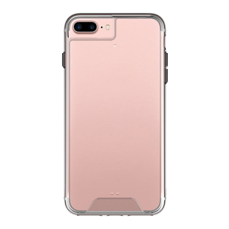 Scratchproof TPU + Acrylic Space Case Protective Case For iPhone 8 Plus / 7 Plus(Transparent)
