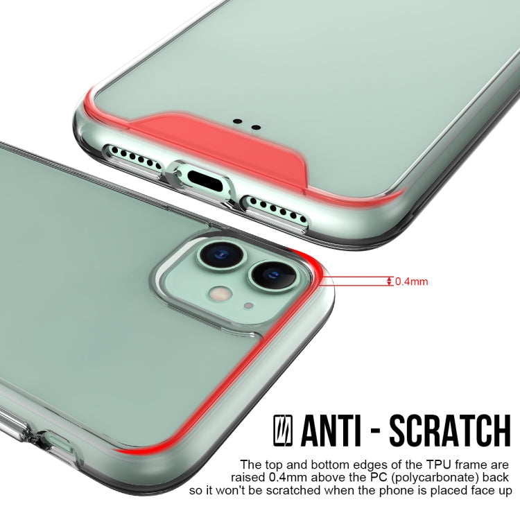 For iPhone 11 Scratchproof TPU + Acrylic Space Case Protective Case (Transparent)