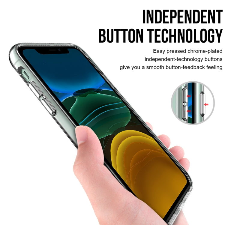 For iPhone 11 Scratchproof TPU + Acrylic Space Case Protective Case (Transparent)