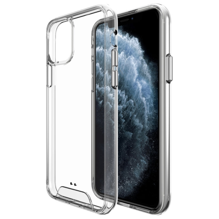 For iPhone 11 Pro Scratchproof TPU + Acrylic Space Case Protective Case (Transparent)