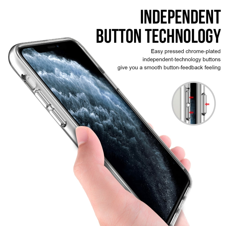 For iPhone 11 Pro Scratchproof TPU + Acrylic Space Case Protective Case (Transparent)