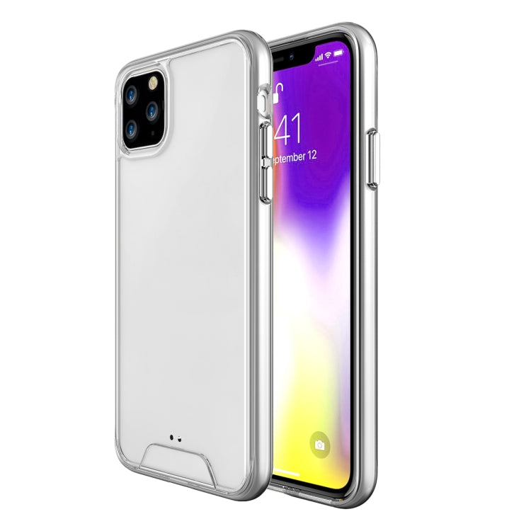 For iPhone 11 Pro Max Scratchproof TPU + Acrylic Space Case Protective Case (Transparent)