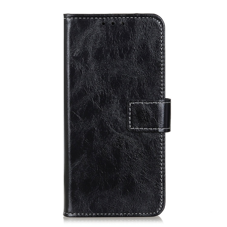 For OPPO Realme XT Retro Crazy Horse Texture Horizontal Flip Leather Case with Holder & Card Slots & Wallet & Photo Frame