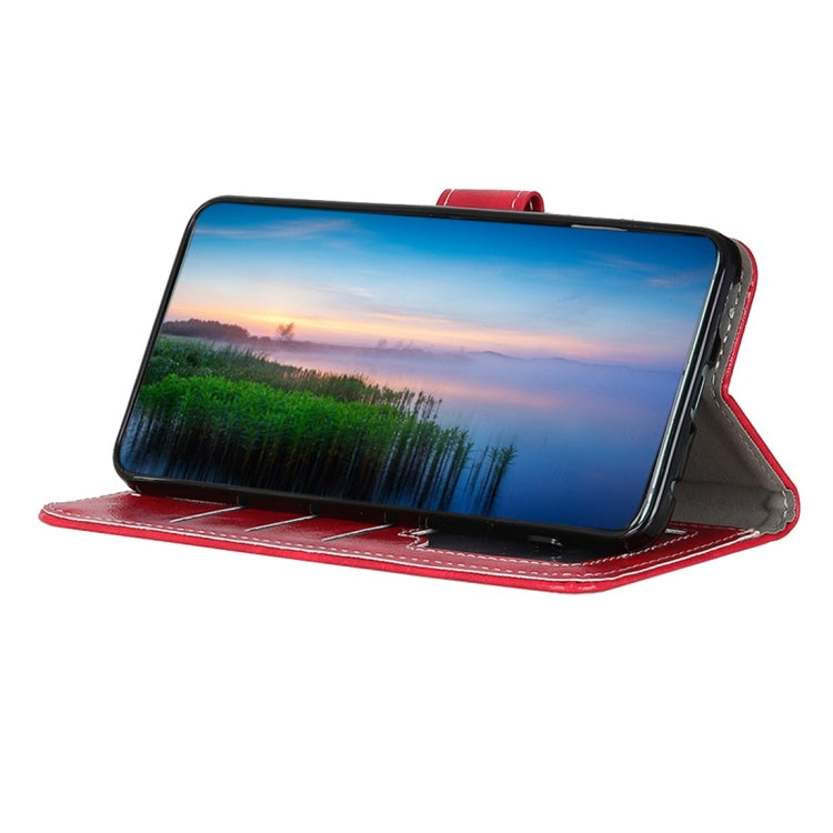 For OPPO Realme XT Retro Crazy Horse Texture Horizontal Flip Leather Case with Holder & Card Slots & Wallet & Photo Frame